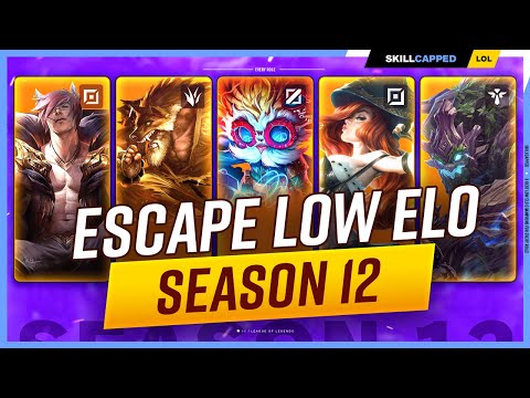 The 3 BEST LOW ELO Champions for EVERY ROLE! - League of Legends