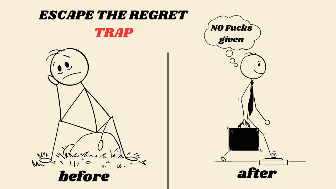 if you always regret your actions, just watch this