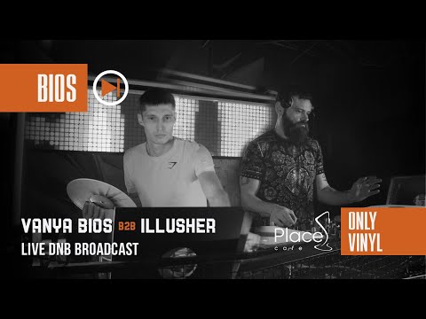Vanya Bios b2b iLLusher - Live DNB broadcast (only vinyl) | Bios Stream 10