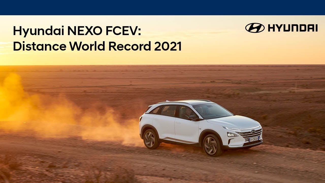 Hyundai NEXO po raz drugi bije rekord świata pokonanej