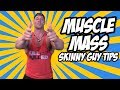 How to Gain MUSCLE MASS for Skinny Guys
