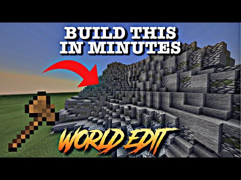 HOW TO GET WORLD EDIT IN MINECRAFT BEDROCK EDITION | TERRAFORMING COMMAND