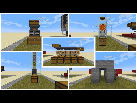 5 simple Minecraft redstone machines for any survival world!