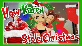 🎅🏻How KAREN Stole Christmas 😡 | A VOICED Brookhaven RP Movie🎄❤️