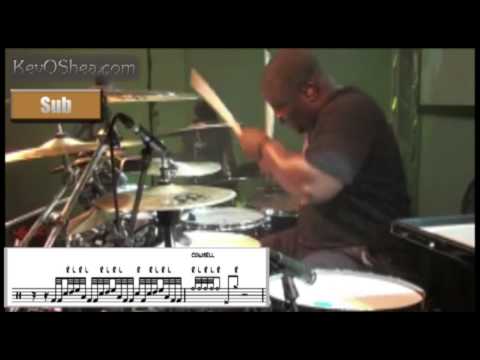 Chris Coleman 32nd Note Drum Fill | Drum Transcription Lesson