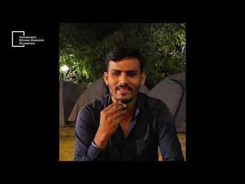 Participant at Inclusive Tandem Cycling