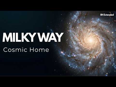 Schlafe mit der Milchstraße | 8 Stunden Ruhige Weltraum-Wissenschaft & Ambient Unterstützung