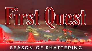 First Quest: Getting Shattered | Season of Shattering | sky children of the light | Noob Mode