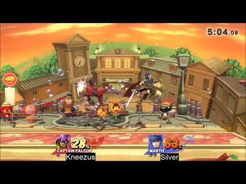 [Losers Finals] Silver (Marth) vs Kneezus (C Falcon) - Badlands Brawl 2