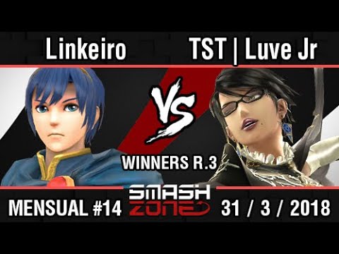 [Smash Zone XIV] Winners Ronda 3 - Linkeiro vs TST | Luve Jr