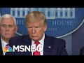 Dems, President Donald Trump, And Officials Clash Over Coronavirus | Deadline | MSNBC Dems, President Donald Trump, And Officials Clash Over Coronavirus | Deadline | MSNBC