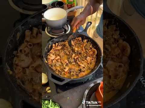 Kenyan Ugali and matumbo JEFE