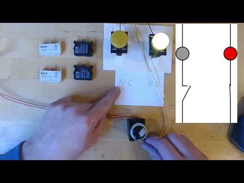 Was beutetet NO, NC, normally open und normally closed, Öffner und Schließer Tutorial