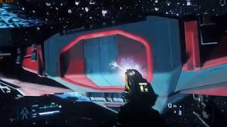 Star Citizen Alpha 3.8: How to steal a NPC Hammerhead / Ships