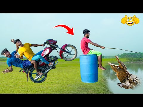 Funniest Fun Top New Comedy Video 2026 😂 amazing best of funny video Episode 718 By  @BidikFunTv ​