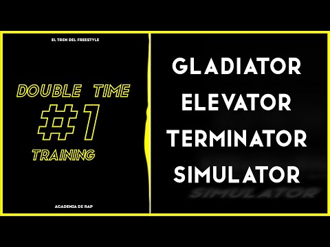 DOUBLE TIIME TRANING #1- Freestyle Training - Rap Beat  - Improvising with Word Generator