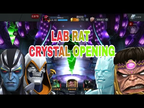 10×M.O.D.O.K Crystal Opening [Lab Rat Crystal]
