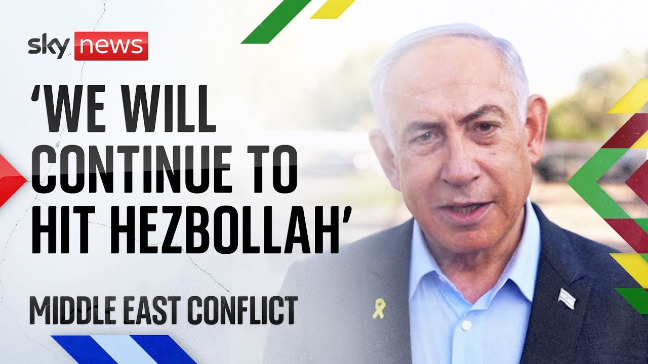 Middle East conflict: 'We will continue to hit Hezbollah mercilessly in all parts of Lebanon'