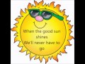 Elmo Almo Sing When The Good Sun Shines 1967 Lyrics