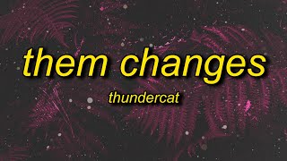 Thundercat - Them Changes (sped up/tiktok version) Lyrics | nobody move there&#39;s blood on the floor