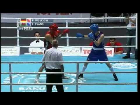Welter (69kg) R16- Wojcicki Patrick (GER) VS Evans Freddie (WAL) -2011 AIBA World Champs