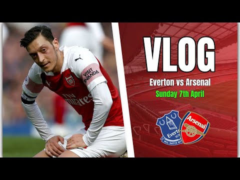 Everton 1 vs 0 Arsenal - Gutless Performance! - Matchday Vlog