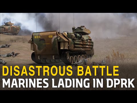 Disastrous battle, Marines Landing in North Korea  (World War Series 18)