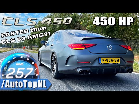 450HP Mercedes CLS 450 Stage 1 | ACCELERATION TOP SPEED & SOUND by AutoTopNL