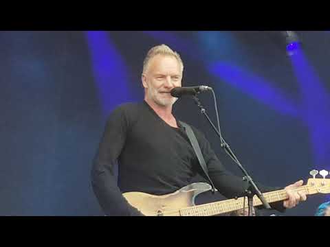 Message in the bottle, Sting My Songs, Kaisaniemi, Helsinki 13.6.2019