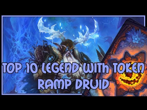 Hearthstone: top 10 legend with token ramp druid