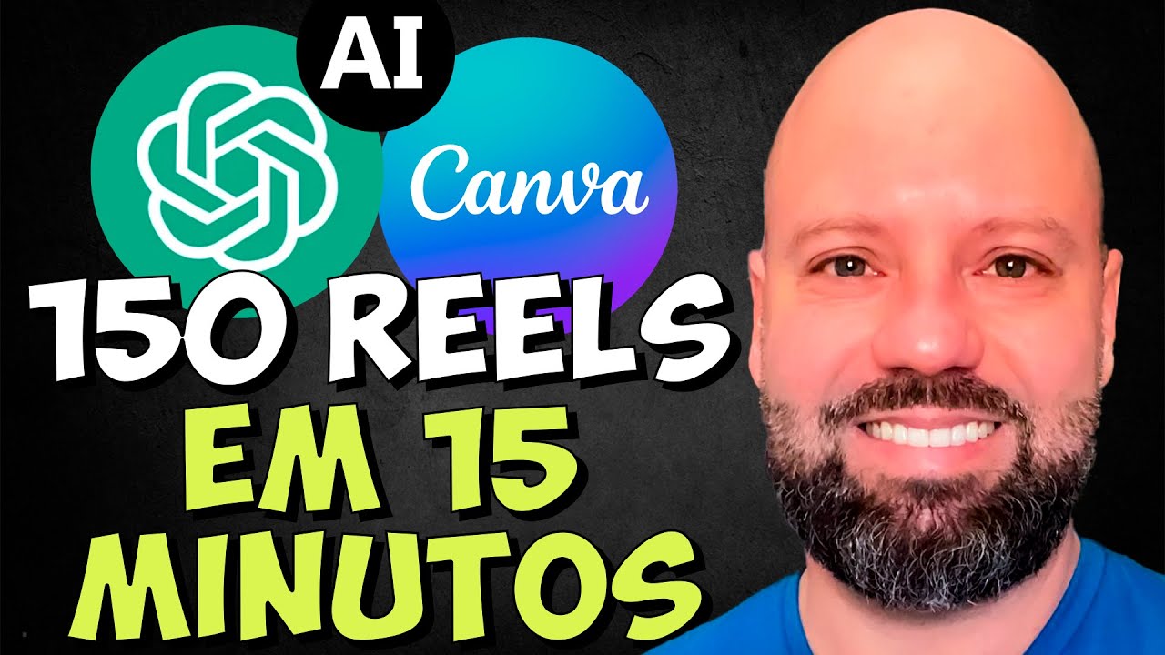 Crie 150 Shorts/Reels em 15 minutos com o ChatGPT + Canva (vídeos para Youtube, TikTok e Instagram)