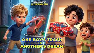 Rich Leo Threw It Away... Poor Henry Fixed It ❤️ | Slow English Listening (A2)