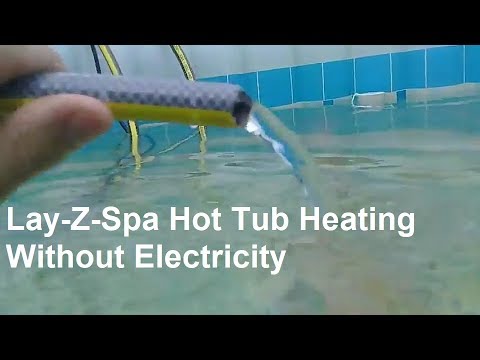 Lay-z Spa Intex Solar Heater Using The UK Sun To Heat A Hot Tub 🏟