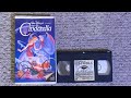 Opening To Cinderella 1988 Vhs