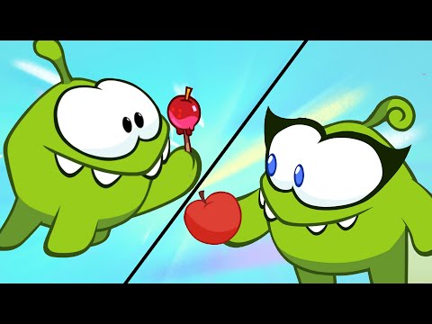 Eating Healthy With Om Nom🍎Vs Unhealthy Food | More Nursery Rhymes for Kidsby @OmNomLearnEnglish
