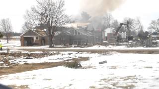 preview picture of video 'Time Lapse Structure Fire - 02/28/2015 - Glendale, KY'