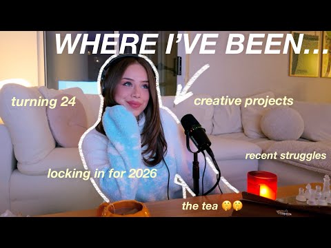 A *VERY HONEST* GIRL TALK & WHERE I’VE BEEN… turning 24 + behind  the scenes of being a creator