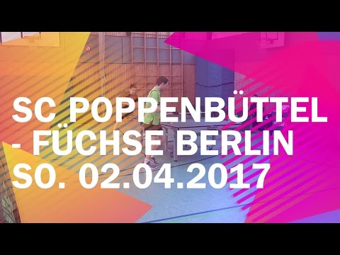 SC Poppenbüttel vs. Füchse Berlin, So. 02.04.2017 - Regionalliga Nord 2016/2017