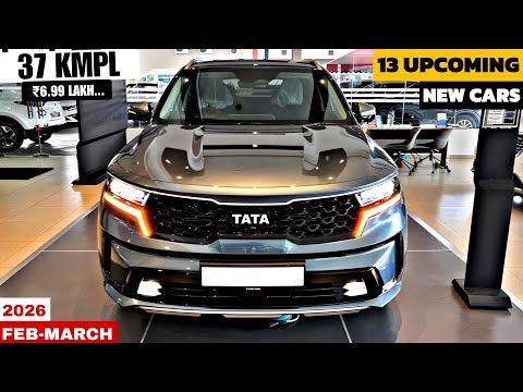 13 UPCOMING CARS LAUNCH IN FEBRUARY-MARCH INDIA 2026 | PRICE, LAUNCH DATE, FEATURES | NEW CARS