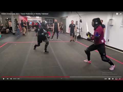 HEMA Fight Breakdown: Using Meyer Footwork to Void