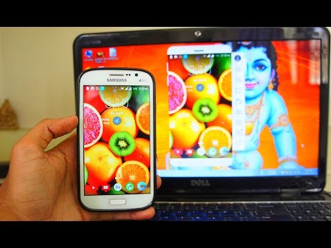 [Hindi] How to Mirror your Android Screen to PC | No Root | WiFi & USB