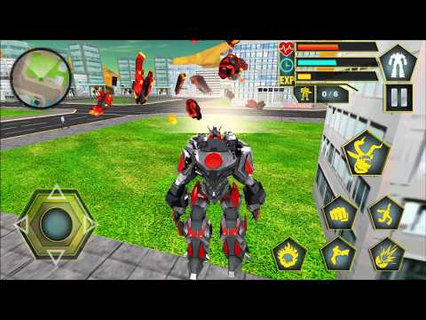Real Robot Goat Simulator: Robot Transforming Game | Android Gameplay