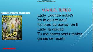 UNA VEZ MAS  manuel turizo FT. noriel (LETRA OFFICIAL)