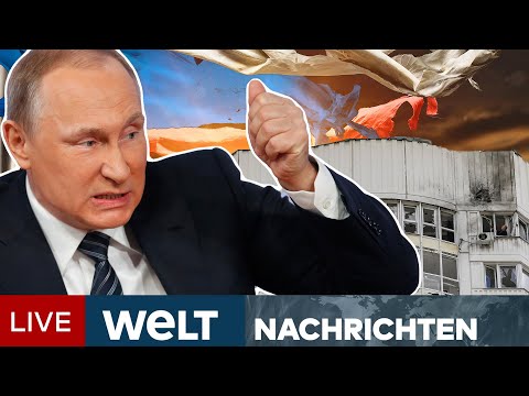 UKRAINE-KRIEG: Nach Drohnenattacken -  Putin droht mit harter Vergeltung | WELT Newsstream