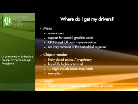 QtDD13 - Thomas Senyk - Qt vs OpenGL -- Embedded