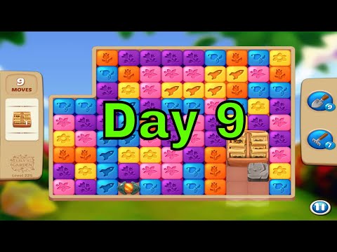 Lily’s Garden: Design & Relax - Day 9 - Level 225 - Hot Streak - FULL STORY - CaroGamesNL