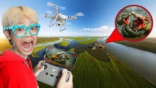 Download lagu A DRONE Caught a Fierce Fight Between a Titanobea Snake and a Gigas Crocodile!!! mp3 Download lagu A DRONE Caught a Fierce Fight Between a Titanobea Snake and a Gigas Crocodile!!! mp3