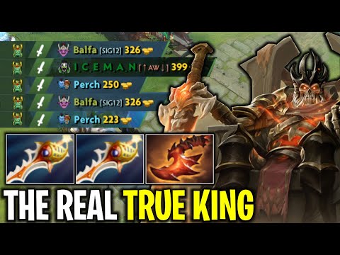 THE REAL TRUE KING 2x DIVINE RAPIER + OVERWHELMING BLINK WRAITH KING | DOTA 2
