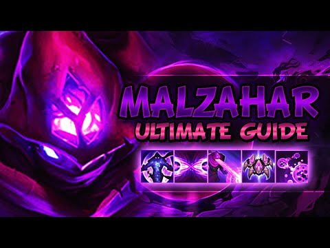 MALZAHAR ULTIMATE GUIDE IN-DEPTH SEASON 10 | Best Combos, Best Builds, Best Tips - League Of Legends