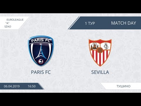 AFL19. Euroleague B. SZAO. Day 1. Paris FC - Sevilla